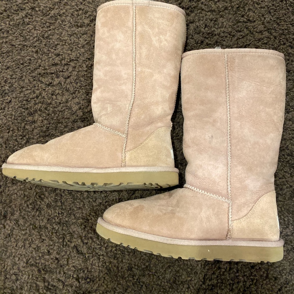 “Mushroom” color UGG Boots (tall)